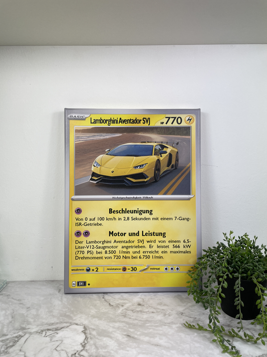 Lamborghini Aventador SVJ - Poster